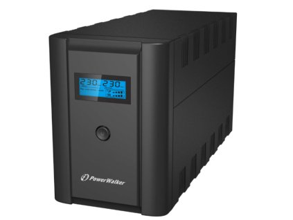 large vi 1200 shl fr zasilacz ups lcd 1200va 600w 2x230v 2xiec c13 line interactive powerwalker 4260074976533