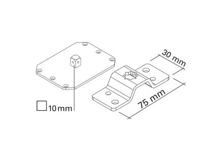 45M - Držiak motora - Aprimatic