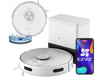 large re4c plus inteligentny robot sprzatajacy mopujacy z baza do samoczyszczania ezviz re4c plus