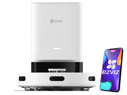 RE5 Plus - Inteligentný robotický vysávač, funkcia umývania, základňa na samočistenie - EZVIZ