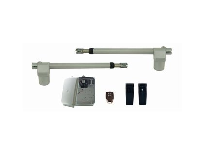 TECHNO 600 FM KIT MULTI - Sada pohonov pre krídlové brány, ovládač, fotobunky, rádiový prijímač, diaľkový ovládač - MIWI URMET