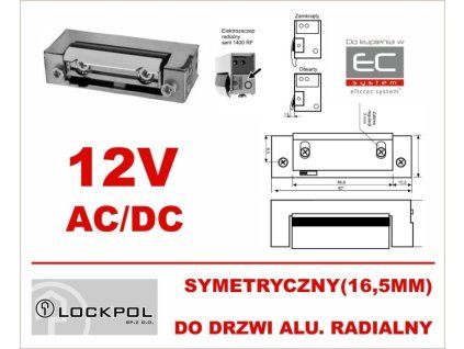 Elektrický protikus Lockpol 1410RF-12AC/DC EC-08216