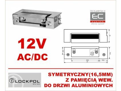 Elektrický protikus Lockpol 1433-12AC/DC EC-08318