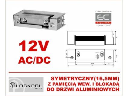 Elektrický protikus Lockpol 1443-12AC/DC EC-10425
