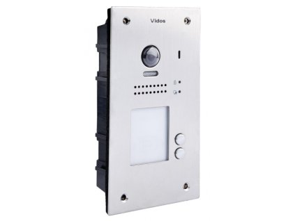 S1202A-2 - Bránový panel DUO 2-rodinný s kamerou a čítačkou proximity RFID 125kHz - Vidos