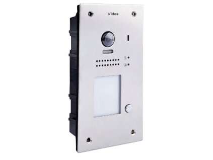 S1201A-2 - Bránový panel DUO pre jedného účastníka s kamerou a RFID čítačkou 125kHz - Vidos