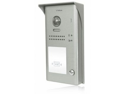 S1101A - Dverový panel DUO pre 1 domácnosť s kamerou a čítačkou kariet RFID 125kHz, povrchová montáž - Vidos