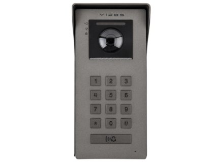 large s100 stacja bramowa do wideodomofonu ip full hd pin qr ir ip54 vidos s100