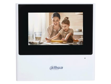 VTH2611L-WP - Monitor pre videovrátnika IP, 4.3" TFT LCD, Lite, WiFi, PoE - Dahua