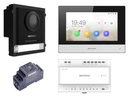 Sada videovrátnika Hikvision DS-KIS702Y EC-31075