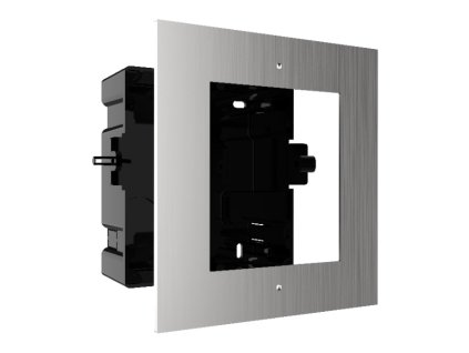 DS-KD-ACF1/S - Podomietkový rám 1-modulový, Inox - Hikvision