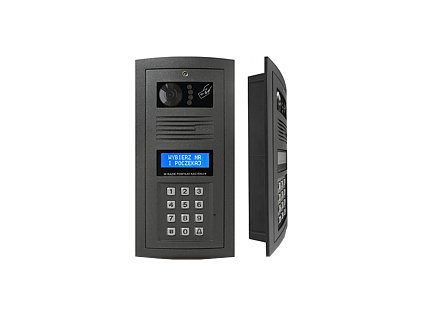 OP-SL255RC HR-G - Digitálny panel domového telefónu s kamerou a RFID čítačkou, grafitová farba - Elfon