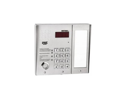 1052/106D - Digitálny panel Matibus SE - 1x informačný modul, 1x čítačka čipov - Miwi-Urmet