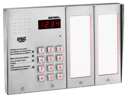1052/102D - Digitálny panel Matibus SE - 2x informačný modul - Miwi-Urmet