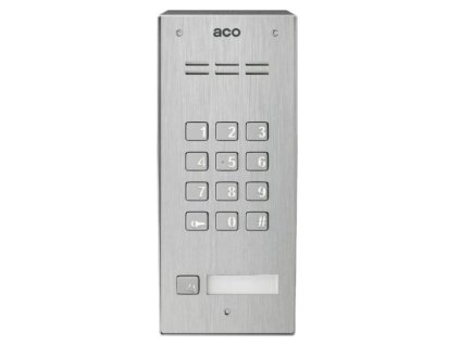 large como pro code a1 nt domofon cyfrowy z zamkiem szyfrowym czytnik brelokow 1 przycisk aco como pro code a1 nt