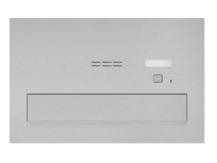 large como pro post a1 skrzynka na listy z wbudowanym domofonem 1 przycisk czytnik zblizeniowy aco como pro post a1