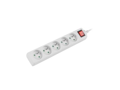 PS1-05E-0150-W - Predlžovací kábel biely, 1.5m - Lanberg