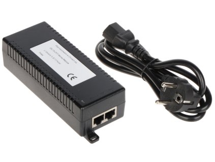 SPT-1G/1GP-30W/S - Napájací zdroj cez krútenú dvojlinku - PoE 52 V DC 30 W