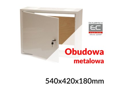 TPR-6 - Kovová skriňa 520x420x180mm