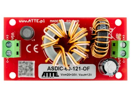large asdic 60 121 of przetwornica dc dc obnizajaca napiecie izolowana 12vdc 5a 60w atte 5902143690689