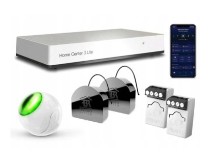 Súprava Fibaro: HC3L + spínače + moduly - FIBARO