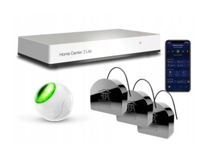 Súprava Fibaro: HC3L + svetlo + detekcia pohybu - FIBARO