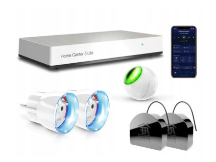 Sada Fibaro: HC3L + rolety + zásuvky - FIBARO