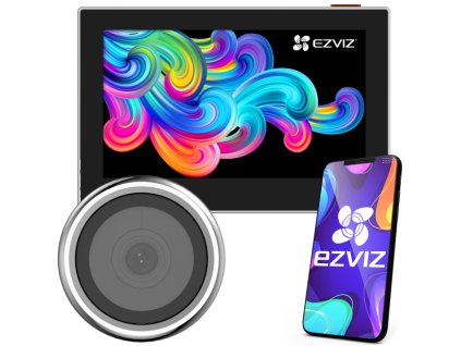 large hp2 inteligentny wizjer z ekranem 4 3 full hd wifi 2200mah ezviz 6941545633954