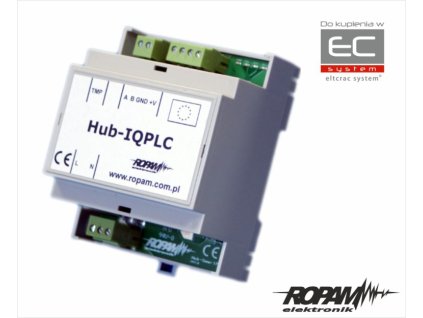 Rozbočovač-IQPLC-D4M - Systémový koncentrátor siete SmartPLC pre systém IQPLC - Ropam