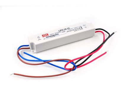 LPH-18-12 - Profesionálny napájací zdroj LED 18W - Mean Well