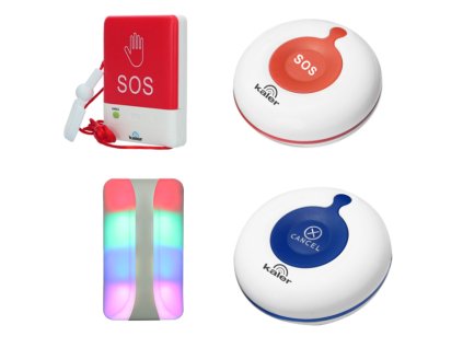 Bezdrôtový systém volania pre osoby so zdravotným postihnutím na použitie napr. na toalete - KALER