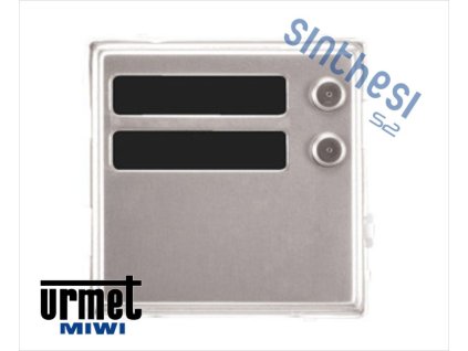 1148/12 - Predný panel s 2 tlačidlami - Miwi-Urmet