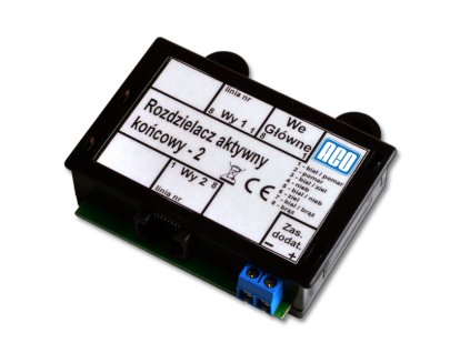 CDNVRak2 - Aktívny, koncový rozbočovač, 2 výstupový - ACO