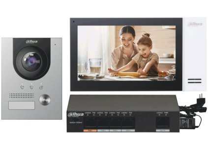 KTP01-S2(S) - IP videovrátnik pre 1 rodinu, Full HD, PoE, Villa - Dahua