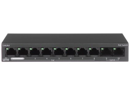 NSW2020-10T-POE-IN - PoE prepínač 8+2 10/100Mbps, 88W - UNIARCH od Uniview