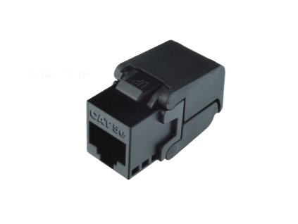 SXKJ-5E-UTP-BK-SA - Samozaisťovacie keystone - Solarix