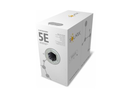 SXKD-5E-UTP-PEG - Kábel krútená dvojlinka gélovaná U/UTP kat. 5e, PEG, Fca - Solarix