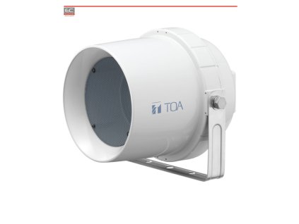 CS-64 - Projektorový reproduktor, 6W(100V), 96dB, IP65 - TOA