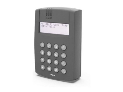 PR602LCD-DT-I - Vnútorný prístupový kontrolér s čítačkami EM 125 kHz / MIFARE, klávesnicou a LCD displejom - ROGER