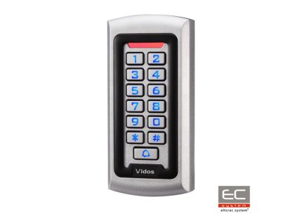 ZS42-1 - Kódový zámok s čítačkou v štandarde UNIQUE 125 kHz - VIDOS