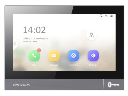 DS-KH8381-TE1 - Monitor pre videovrátnik IP, 7" LCD IPS, PoE - Hikvision