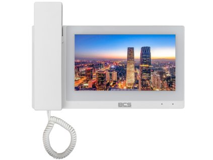 BCS-MON7500W-S - IP slúchadlový monitor, 7" LCD, PoE - BCS LINE
