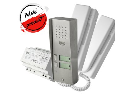 5025/312 - Sada domového telefónu pre 2 nájomníkov - Miwi-Urmet