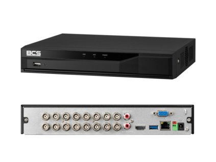 large bcs l xvr1601 v rejestrator 16 kanalowy 5w1 do 5mpx 1x hdd bcs line 5904890700123