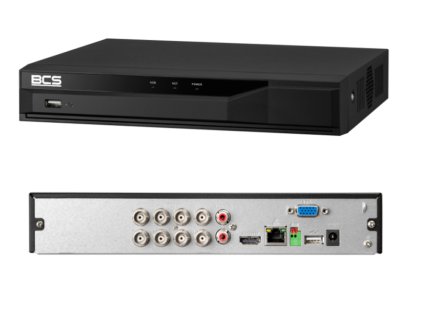 BCS-L-XVR0801-4KE-V - Záznamník 8-kanálový, 5v1, do 8Mpx, 1x HDD - BCS Line