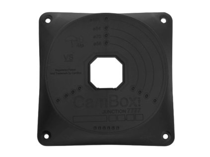 CBOX-NX7-B - Univerzálna montážna krabica pre kamery, 128mm - Aliquam