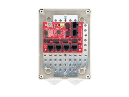 xPoE?6?11?S3 - PoE prepínač 6 portov (5xPoE + 1xUplink) v exteriérovej skrinke - ATTE