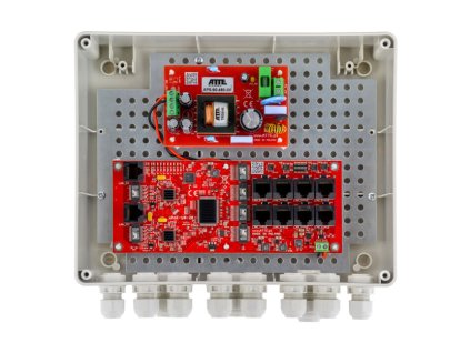 IP-8-20-L2 - PoE prepínač 10 portov (8xPoE + 2 Uplink) - ATTE