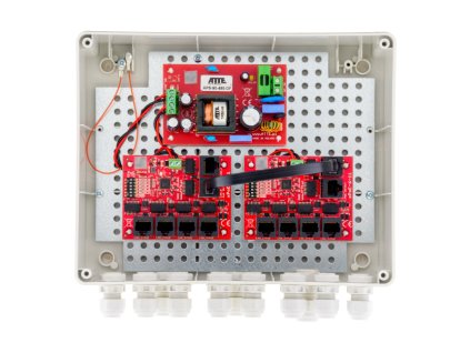 IP-9-11-L2 - Switch PoE 9 portov (9xPoE + 1 Uplink) - ATTE