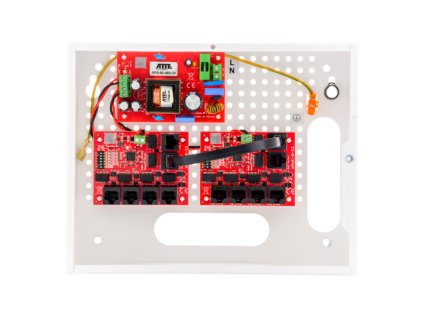 IP-9-11-E - Prepínač PoE 9 portov (9xPoE + 1 Uplink) - ATTE